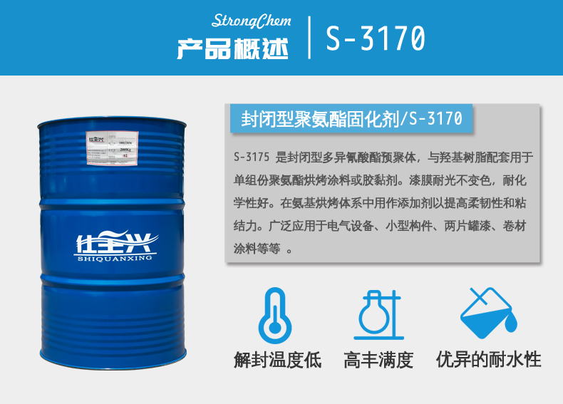 S-3170封閉型固化劑概述